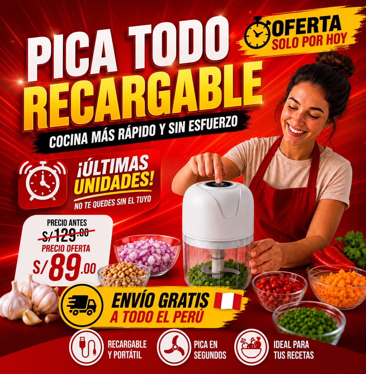 PICATODO RECARGABLE